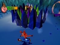 une photo d'Ã©cran de Crash Bandicoot 3 sur Sony Playstation